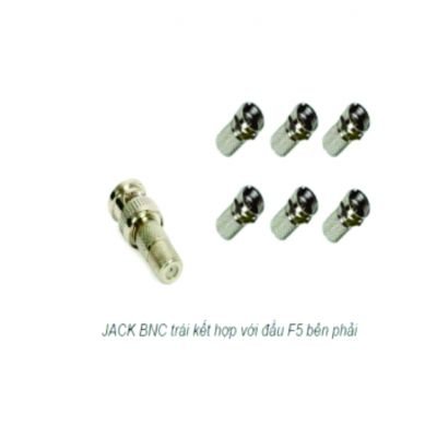 JACK BNC + F5 (100 bộ đầu+đuôi F5)